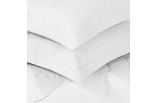 JOGO DE COLCHA VERBANIA BRANCO KING 310X280