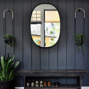 Espelho de Parede Oval Hub