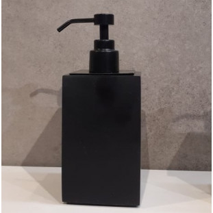 Dispenser Sabonete Liquido de Resina Fosco Black