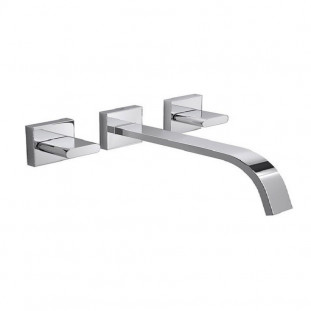 Misturador Lavatório Parede Polo Cr