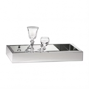 Bandeja Retangular Diamante 61x28cm