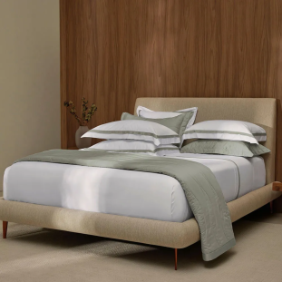 JOGO DE LENÇOL VERCELLI BRANCO E NÉBIA CETIM 300 FIOS KING 