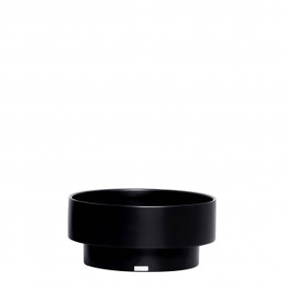 Floreira em Cerâmica Preto Fosco