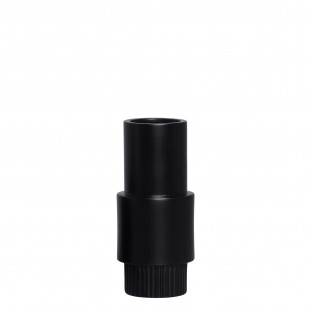 Vaso Preto em Ceramica 26,6cm