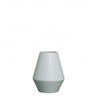 Vaso em Cerâmica Off White - 23,2x18,7CM