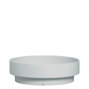 Floreira em Cerâmica Off White Fosco 39,5cm