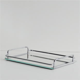 BANDEJA 20X30 ESPELHO E INOX