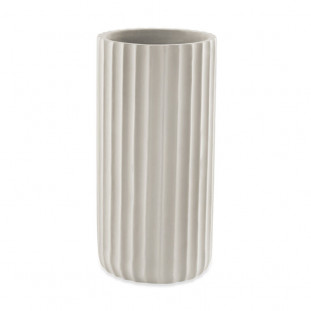 CACHEPOT OFF WHITE EM CIMENTO