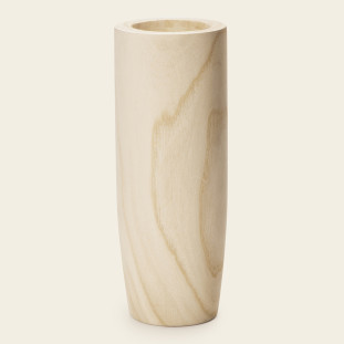 VASO EM MADEIRA 30CM