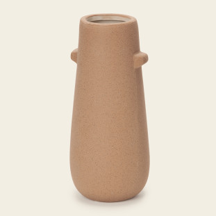 VASO EM CERAMICA COM ALÇA  23,5CM