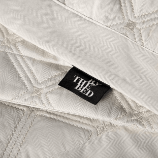 COLCHA  COM PORTA TRAVESSEIRO 59ST OFF WHITE KING