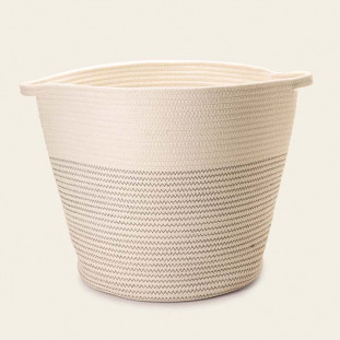 CESTO EM CORDA DE ALGODAO