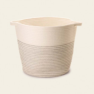 CESTO EM CORDA DE ALGODAO