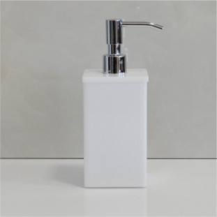 Dispenser Sabonete Líquido Allegry Acrílico Branco 