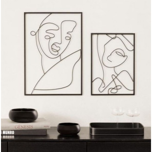 Bandeja Decorativa Preta G