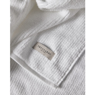 TOALHA DE ROSTO BELLUNO 100% ALGODÃO BRANCO TRUSSARDI