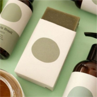 Sabonete em barra Botânica -140 Gr - Saboaria Brasil 