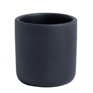 Cachepot em Terracota Preto M 