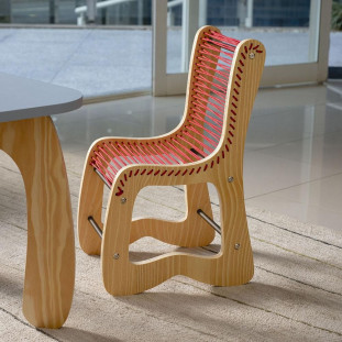 Cadeira Maré Natural Pinus