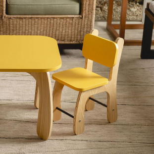 Cadeira Naturé Pinus Amarela