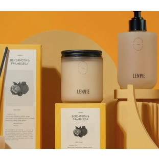 VELA BERGAMOTA E FRAMBOESA 190G 