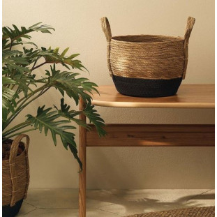 CESTO EM FIBRA NATURAL P