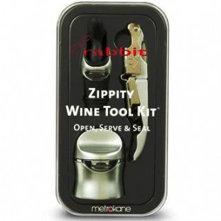 Kit Para Vinho com 3 Acessórios