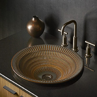 Cuba de Sobrepor Redonda Derring Wading Pool Marrom - Kohler