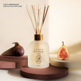 Difusor de Ambiente Figo Ambarado - 200ml - Linha Arabesc