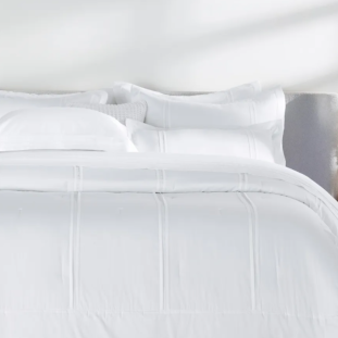 JOGO DE CAMA NAXOS 400 FIOS BRANCO KING