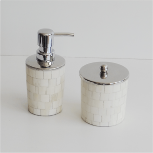 Jogo de Bancada 2 Peças - White Bone