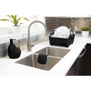 Dispenser com Esponja Preto