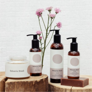 SABONETE LÍQUIDO POMAR 240ML - SABOARIA BRASIL 