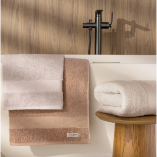 TOALHA BANHÃO LUSSURE BEGE 086X160