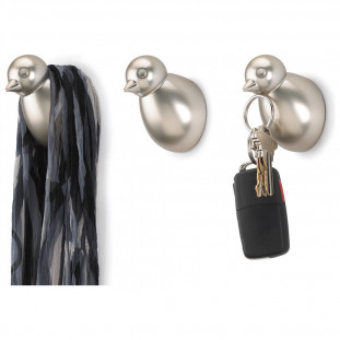 Kit 3 Ganchos de Parede Birdie