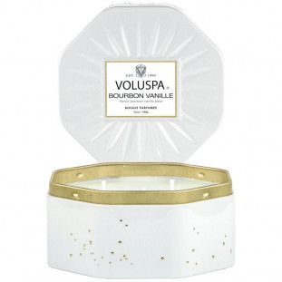 Vela Perfumada Lata Octogonal Bourbon Vanille - Voluspa