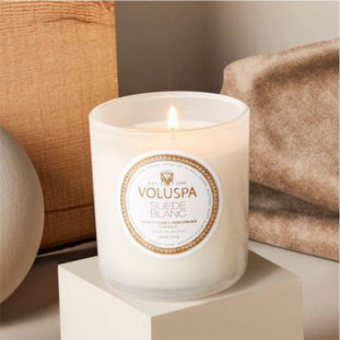 VELA COPO +60H SUEDE BLANC - VOLUSPA