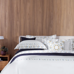 JOGO DE CAMA TAORMINA QUEEN 240X260 C/ ALMOFADA DECOR