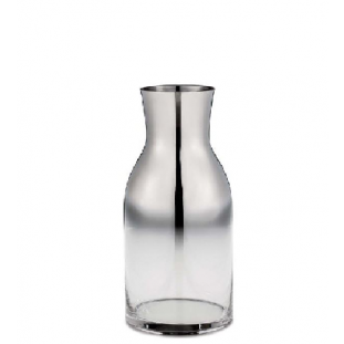 Vaso de Vidro Cromado degradê 25CM