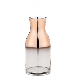 Vaso de Vidro Rose degradê 25CM